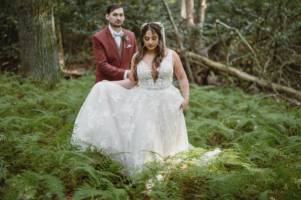 Magnolia Streamside Resort Pocono Wedding Michele and Scott